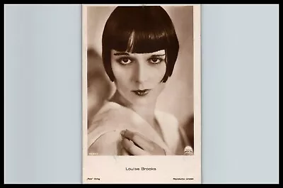 Louise Brooks 1920`s Orig Silver Gelatin Fiber Base Rppc Ross Verlag Postcard • £102.61