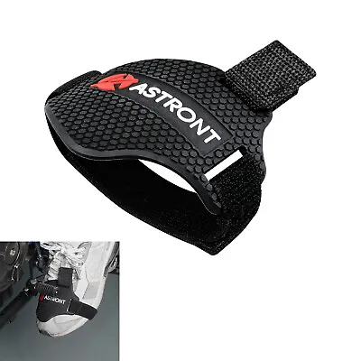 Motorcycle Gear Shifter Shoe Boot Guard Pad Cover Protector Adjustable Strap • $2.99