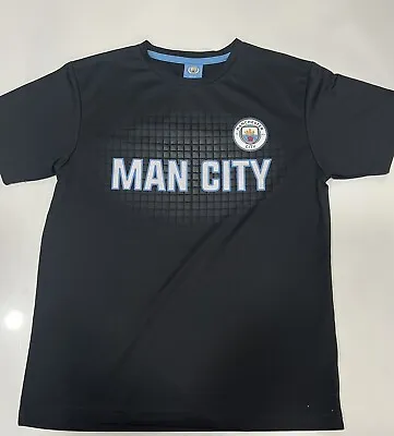 MANCHESTER CITY FOOTBALL CLUB (2016) Official Activewear T-Shirt Sz Youth Large • $19.99