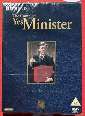 The Complete Yes Minister DVD Comedy (2004) Paul Eddington NEW SEALED EB16 • £6.95