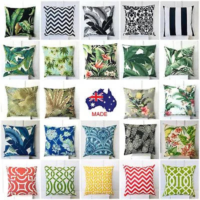 Australian Made Outdoor Top Quality Designers Sun Resistant Cushion Cover • $26