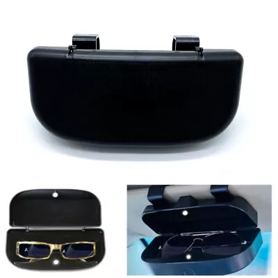 Car Universal Sun Visor Clip Mount Eye Glasses Case Holder Storage Accessories • $13.59