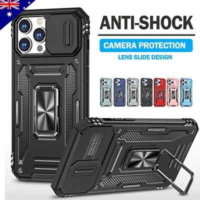 For IPhone 15 14 13 12 11 Pro/Max XS 8/7 Plus Case Rugged Shockproof Ring Cover • $9.99