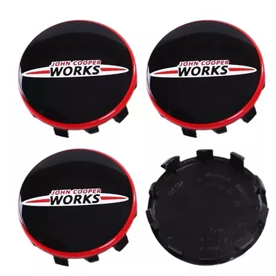 MINI JCW Center Caps Set (4) Hub John Cooper Works F54 F55 F56 F57 F60 • $23.99