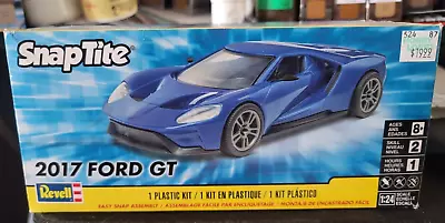 Revell SnapTite 1:24 Scale 2017 Ford GT Blue Model Kit Skill Level #2 • $23