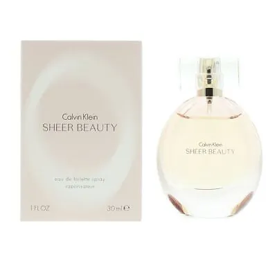 Calvin Klein Sheer Beauty Eau De Toilette 30ml Women Spray • £20.78