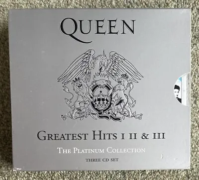 Greatest Hits: I II & III: The Platinum Collection - Queen  3 CD Set (2000)  VG • £7.99