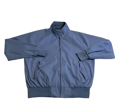 Vintage Field & Stream Jacket Men Large Blue Bomber Gordon & Ferguson Lined • $29.99