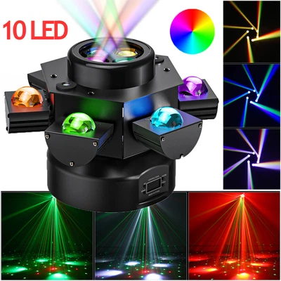 £115.99 • Buy 200W Beam Stage Lighting 10 LED Laser Moving Head Strobe DJ Bar Show Disco Light