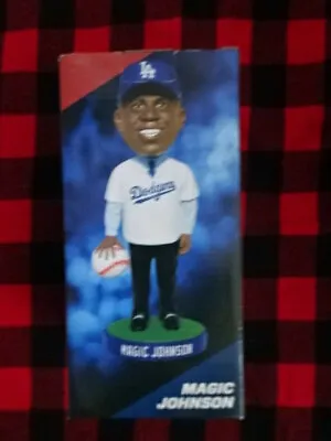 Magic Johnson Los Angeles Dodgers 2013 Bobblehead Commemorative Nib • $20