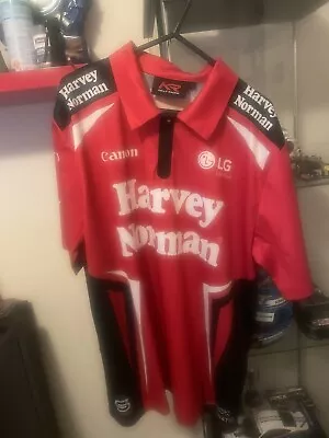 Nissan Motorsport Supercars Men's Polo Shirt Size L Harvey Norman • $19.95