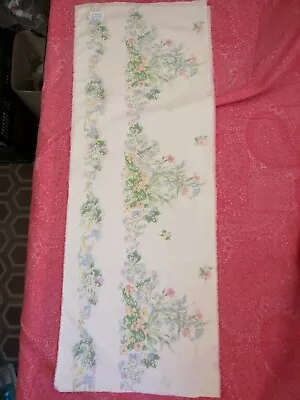 £5.99 • Buy VINTAGE DORMA FOREST FLOWERS COTTON HABERDASHERY FABRIC 90cm X 33cm