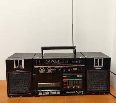 National Panasonic Retro Boombox  RX-C36L Stereo Radio Cassette Player FM MW SW • £59.99