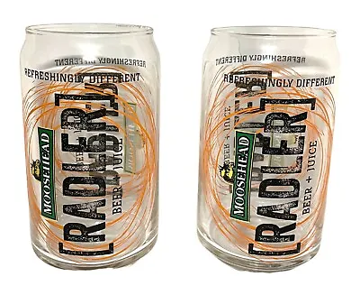 Moosehead Radler Can Glass | Set Of Two (2) - New & Free Shipping! • $28.95