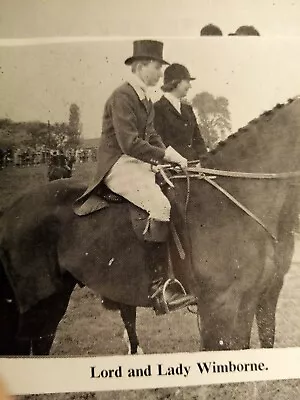 Kvc13 Ephemera 1967 Picture Leicester Society Quorn Hunt Lord Lady Wimborne  • £2.65