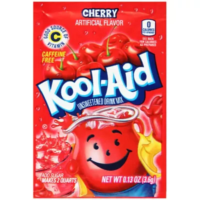 £7.99 • Buy Kool Aid Sachet X10 Cherry   BEST BEFORE OCT 2023 +1 FREE