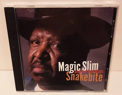 MAGiC SLiM & THE TEARDROPS SNAKEBITE【AUTOGRAPHED】2000 CD BLiND PiG BPCD5060 • $20