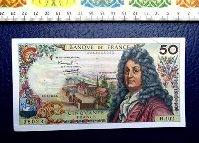 (GB) Super French Banknote Of 50 Francs Year: 1967 . • £27.42