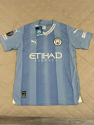 Kevin De Bruyne 23-24 Manchester City FC Home Jersey  • $50