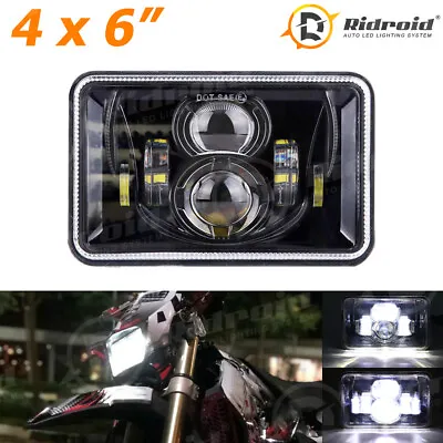 For Suzuki DRZ400SM DRZ400S DRZ400 Motorcycle 4x6  LED Headlight High Low Beam • $29.99