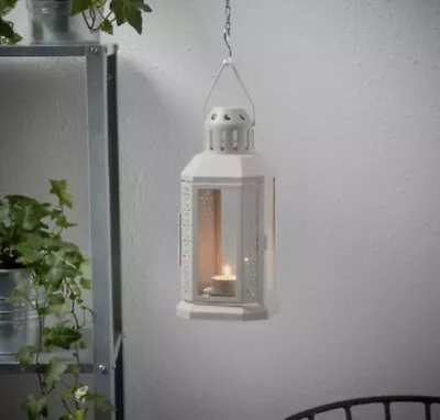 $5.85 • Buy Ikea ENRUM Lantern F/tealight Indoor/outdoor Gray 8 ¾  404.965.79