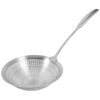  Strainer With Handle Crawfish Scoop Mesh Cooker Ladle Colander • £15.55