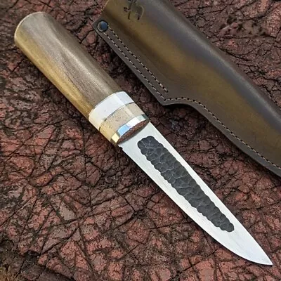 Yakut Knife Forged Knife For Hunting And Fishing (X12F1 STEEL)  #280 • $145