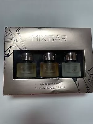 MIX:BAR Mini EDP Perfume Gift Set Vanilla Bourbon Whipped Almond Coconut Palm • $21.22