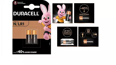 Duracell Lr1 N Mn9100 1.5v Alkaline Battery Gp910a 910a E90 Long Expiry 2028 • £3.94