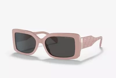  Michael Kors MK2165 9373 Corfu Pink Frame Dark Grey Lens Sunglasses  • £44.99