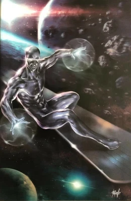 $44.99 • Buy SILVER SURFER: BLACK #1 (LUCIO PARRILLO EXCLUSIVE VIRGIN VARIANT) COMIC ~ Marvel