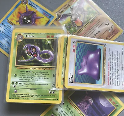 $8 • Buy Pokemon TCG Vintage WOTC Fossil Set Unlimited - Choose Your Card! - NM/LP