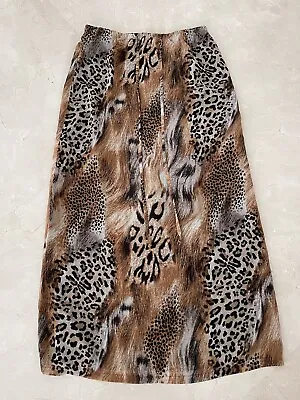 W118 By Walter Baker Animal Print Skirt.crepe Fabric.L • $75
