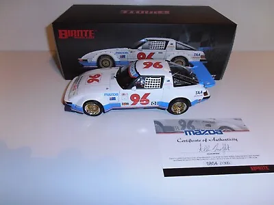Allan Moffat Mazda RX7 1985 # 96 Daytona 24 Hour 1:18 Scale Biante AS NEW • $375