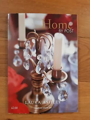 Laura Ashley Home By Post Catalogue 2001 - Autumn And Winter - Vgc • £10