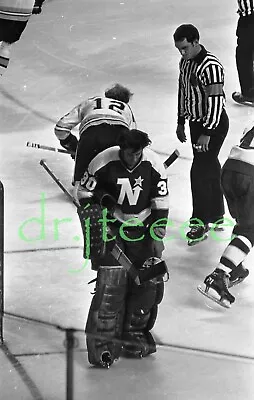 1971 Cesare Maniago MINNESOTA NORTH STARS - 35mm Hockey Negative • $12.99