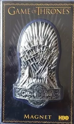 HBO Nemesis Game Of Thrones Fridge Magnet - Iron Throne - New Sealed • £7.99