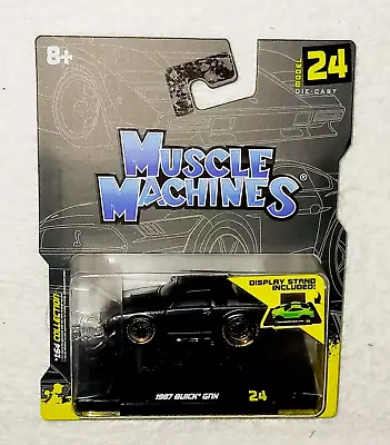 Muscle Machines Chase 1987 Buick Gnx Vhtf New Diecast Muscle Car • $9.95