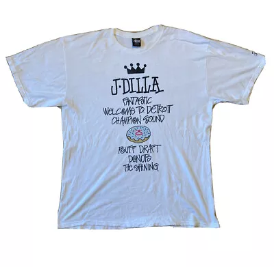 Stussy X J Dilla 2013 World Tour Albums T Shirt In XL • £109.39