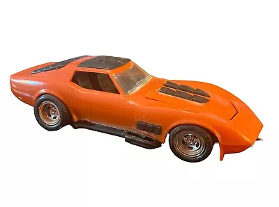 Vintage 1973 Monogram Tom Daniel's Ca Corvette 1:24 Plastic Model Car Kit • $45