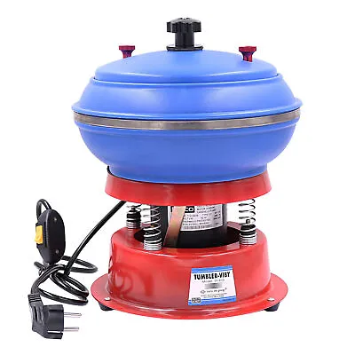 8'' Vibratory Media Tumbler Jewelry Polishing Machine Jewelry Cleaner Polisher • $441.18