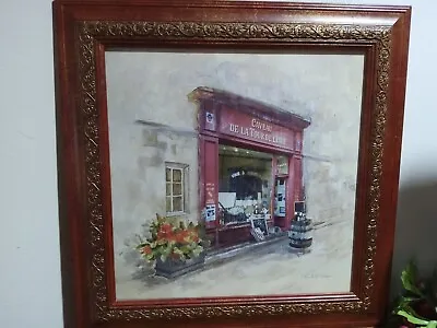 C. Winterle Olson Framed Wine Shop Print • $27