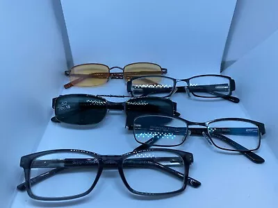 Lot Of 5 Eyeglasses FOSTER GRANT DESIGN OPTICS  MAGNIVISION +1.25 +1.00 • $20