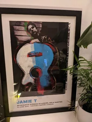 Jamie T Rare Screen Print Hackney Empire Limited Edition • £9