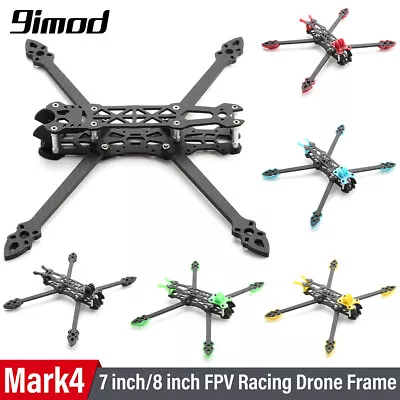 Mark4 HD 7 Inch 295mm FPV Drone Carbon Fiber Frame With 5mm Arm And Print Parts • $25.42