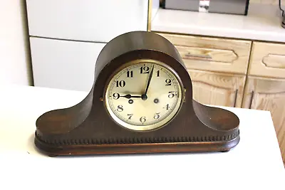 Large Vintage Napoleon Hat Mantel Clock For Spares/Repair (4938) • £40