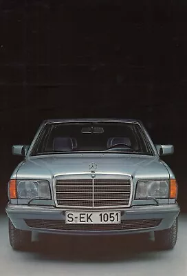 Mercedes S-Class W126 280 S SE SEL Classic Brochure 1981 AY • $13.85