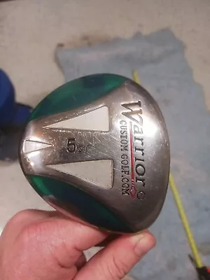 $12.90 • Buy Warrior Custom Golf 5 Fairway Wood 21* Long Drive Regular Graphite Mens RH