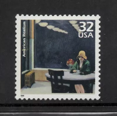 3184n - MNH - American Realism Hopper Celebrate The Century U.S. Postage Stamp • $1.45