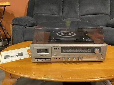 Realistic Clarinette 107 Model 13-1212 Turntable 8 Track Cassette AM/FM As Is • $39.99